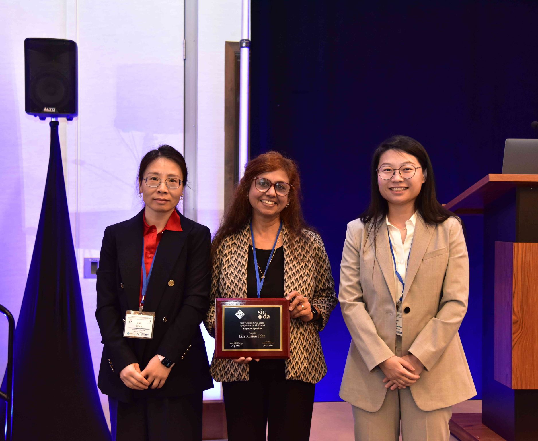 Dr. Lizy Kurian John keynote speaker photo 2